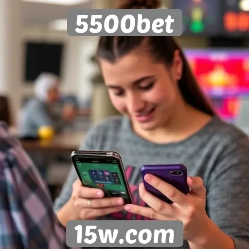 Experiência do usuário no 5500bet em dispositivos móveis